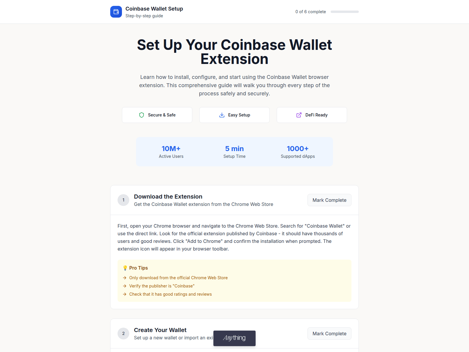 Screenshot of us-coinbse-extnsion.created.app