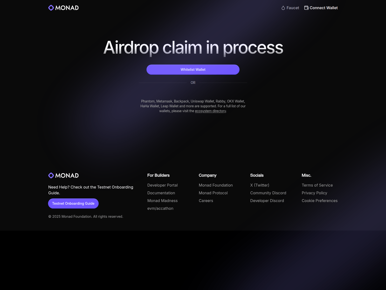 Screenshot of whitelist-monad.org