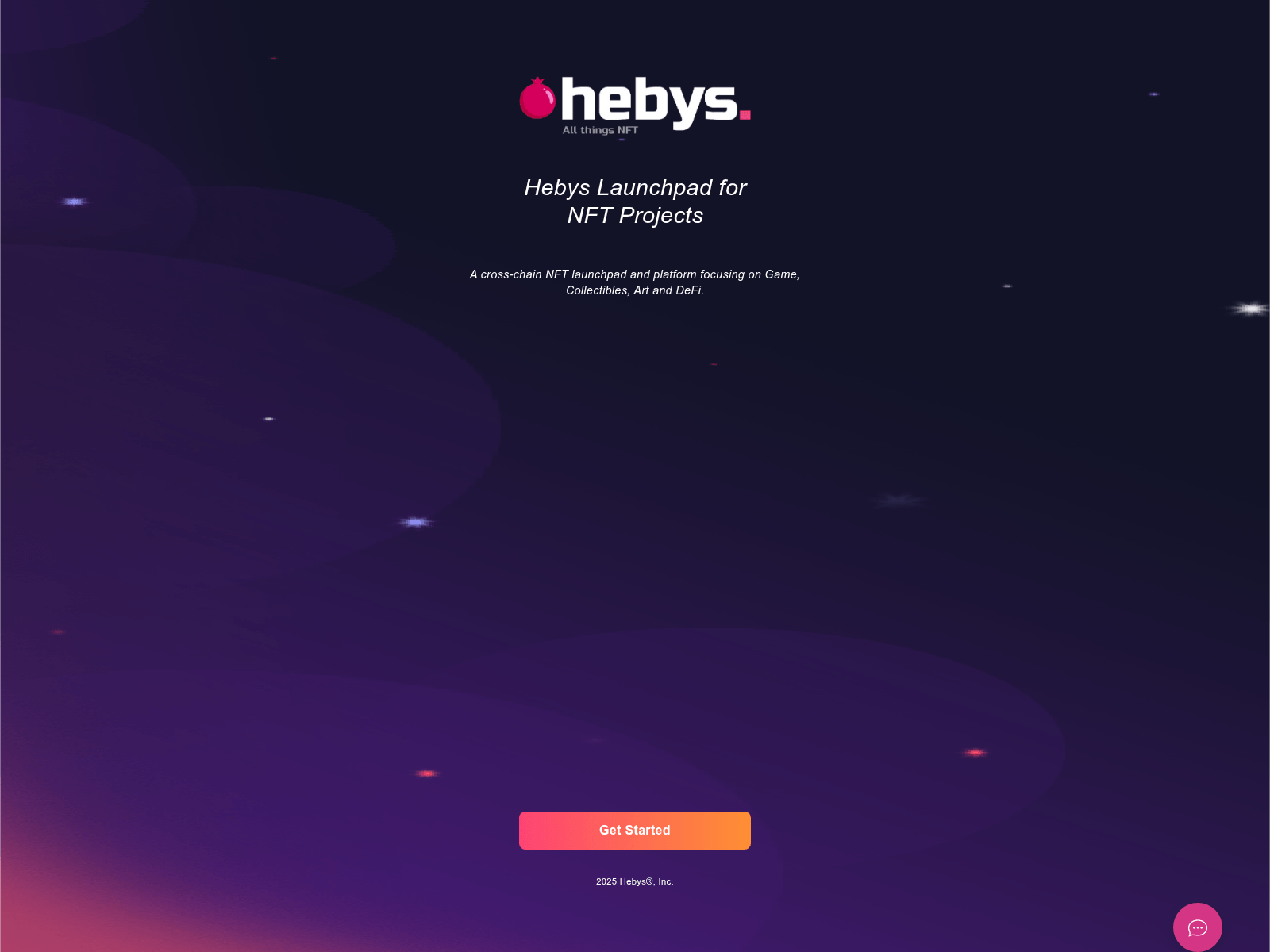 Screenshot of hebys-nft.io