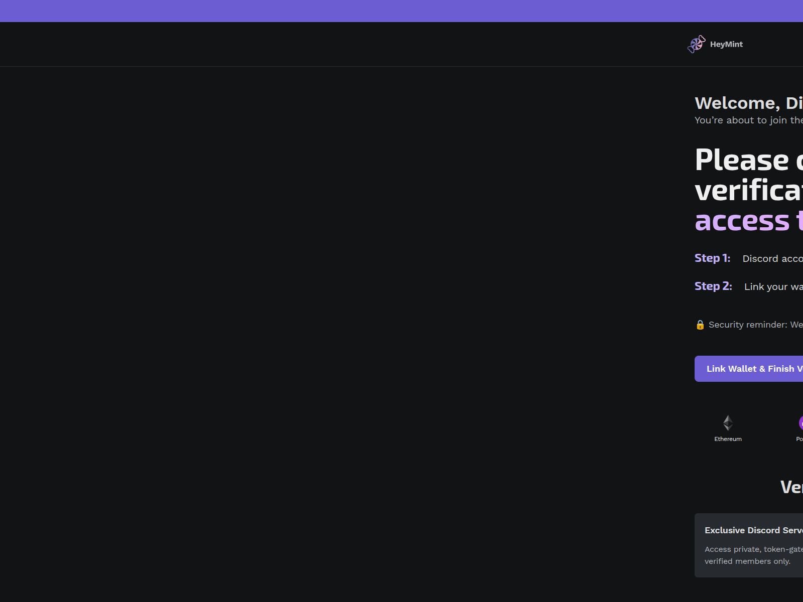 Screenshot of heymintgate.com