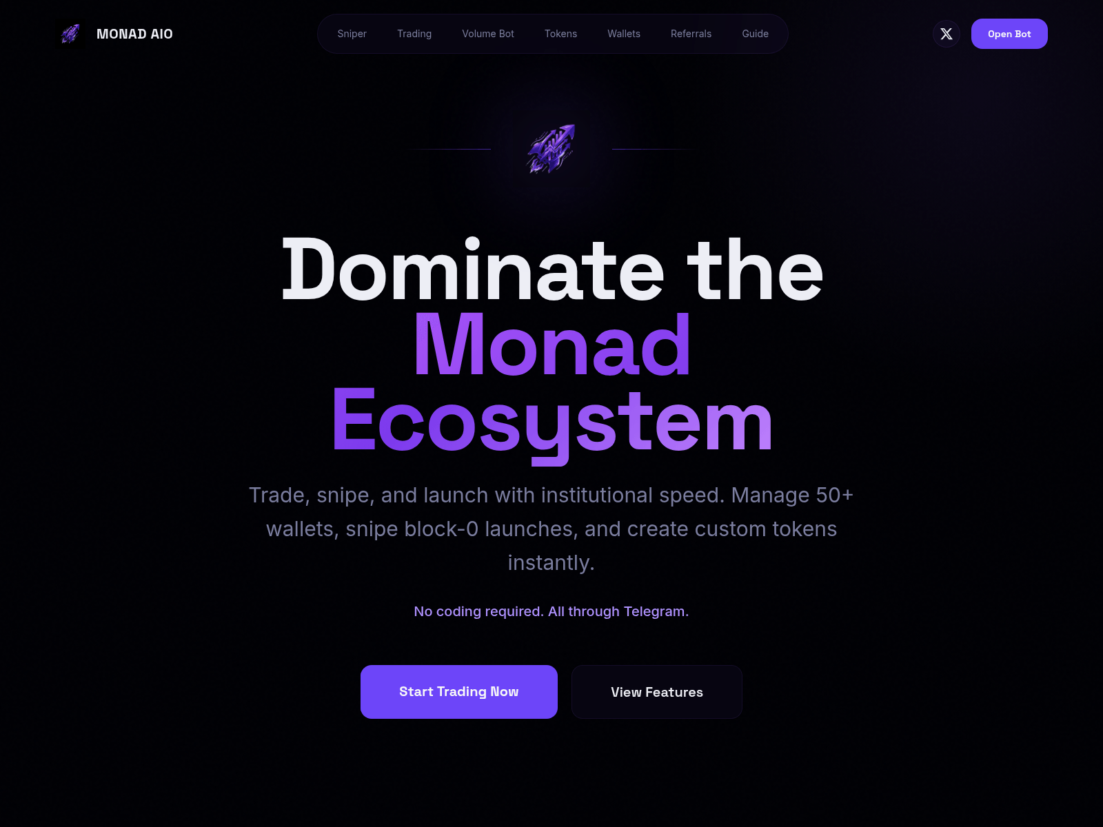 Screenshot of monadaio.fun