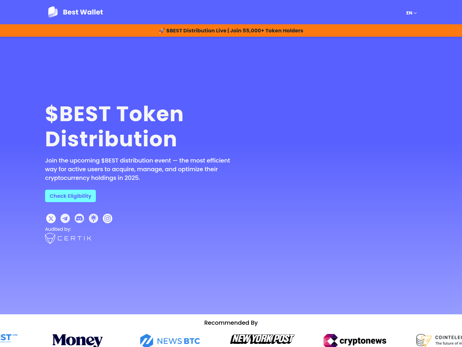 Screenshot of bestwallet.com.de