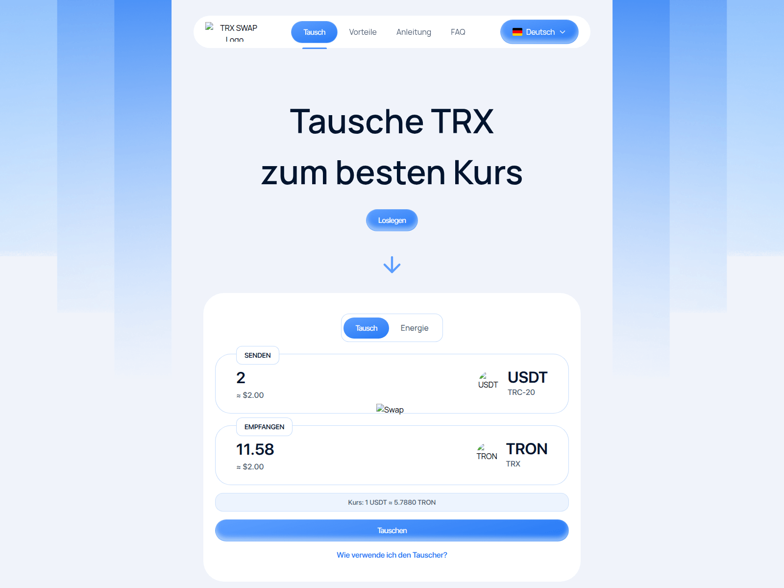 Screenshot of trx-dx.org