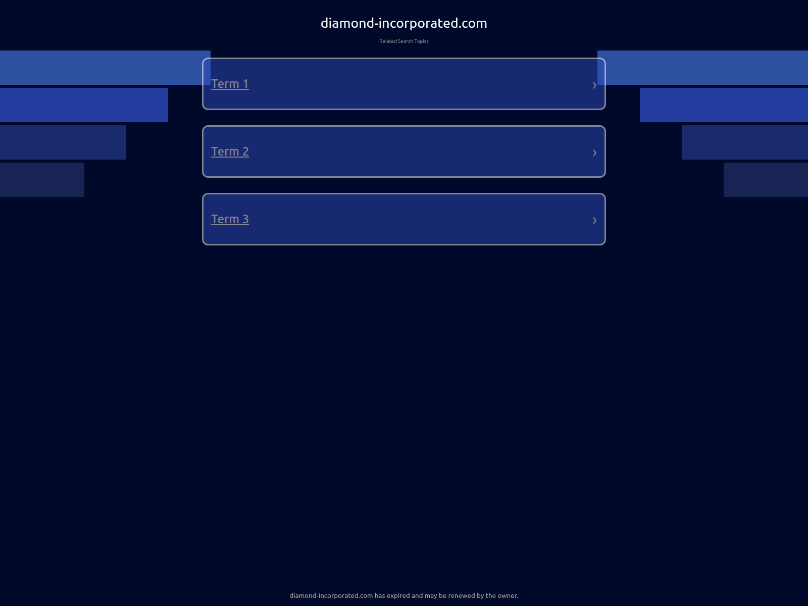 Forensic screenshot of diamond-incorporated.com