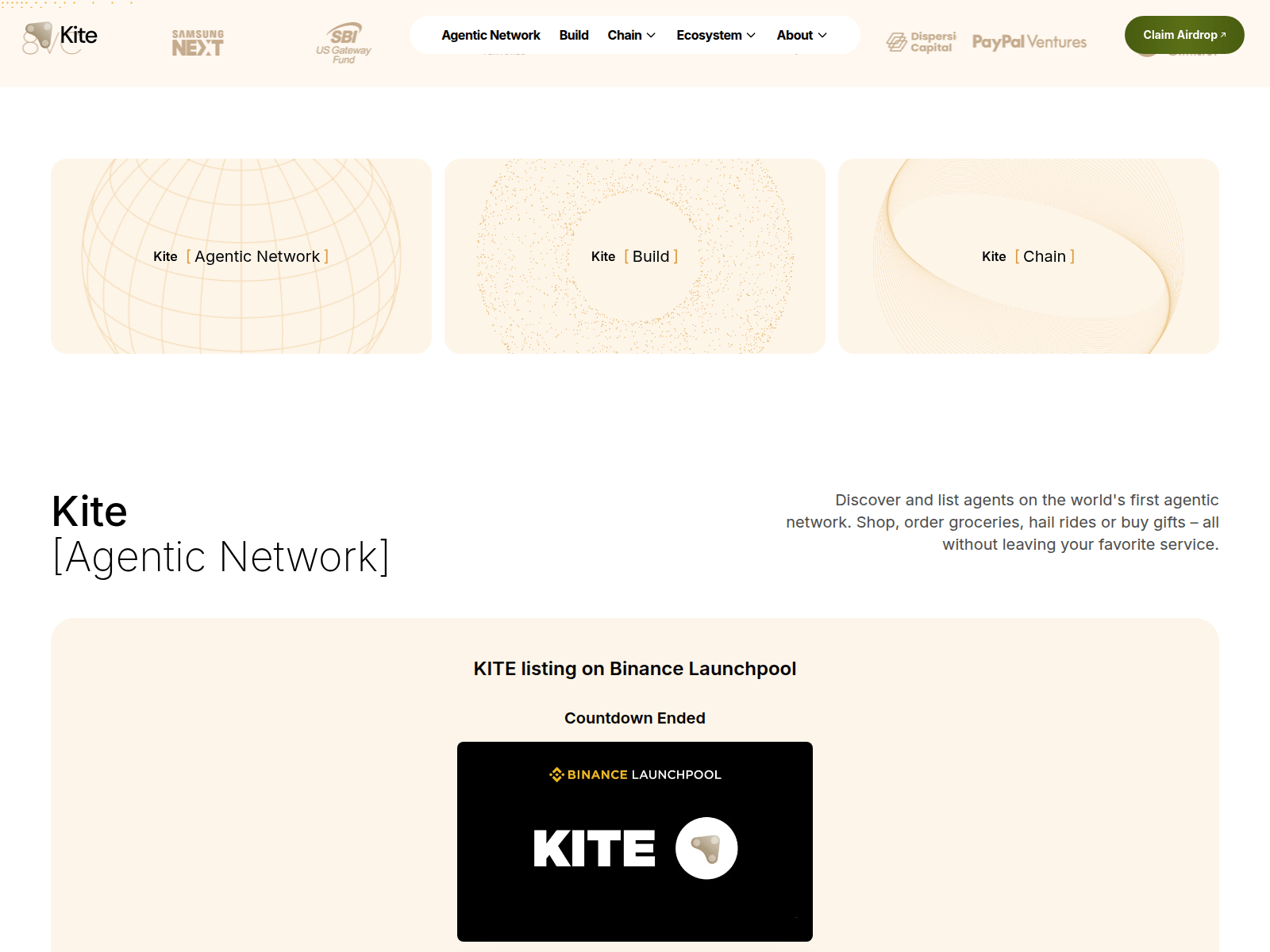 Screenshot of kitedropai.com
