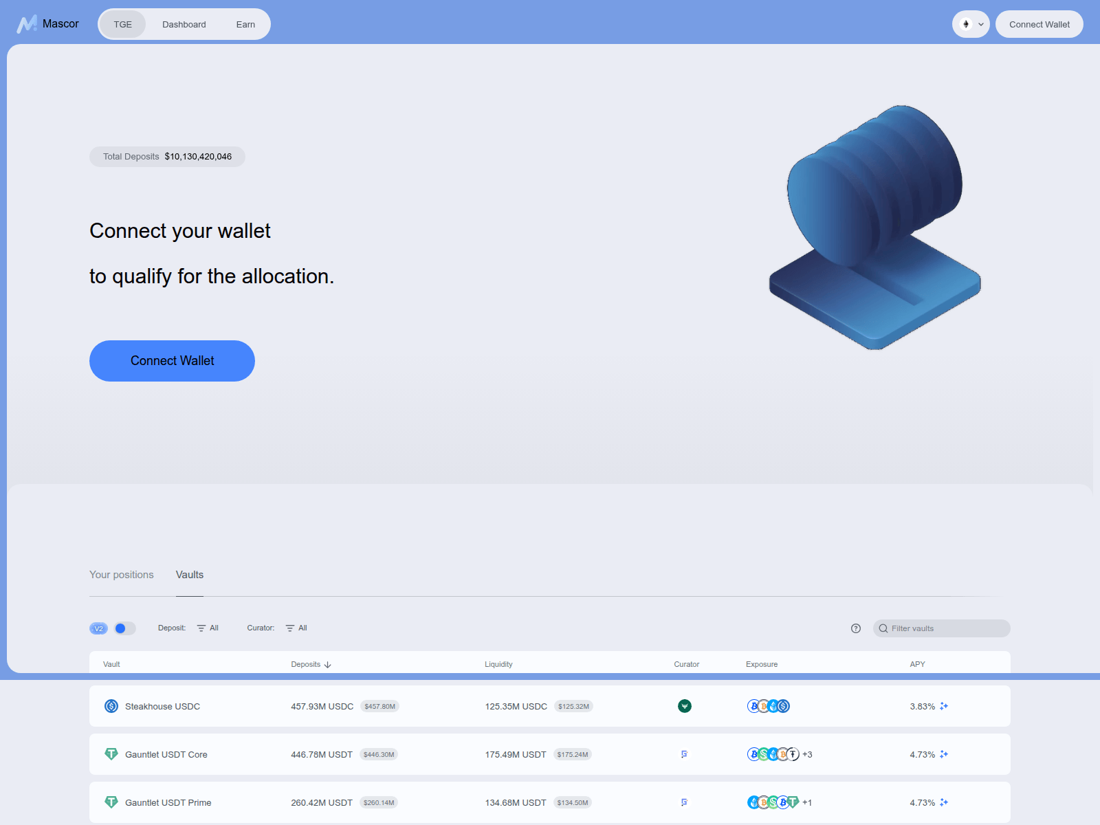 Screenshot of mascor-dex.com