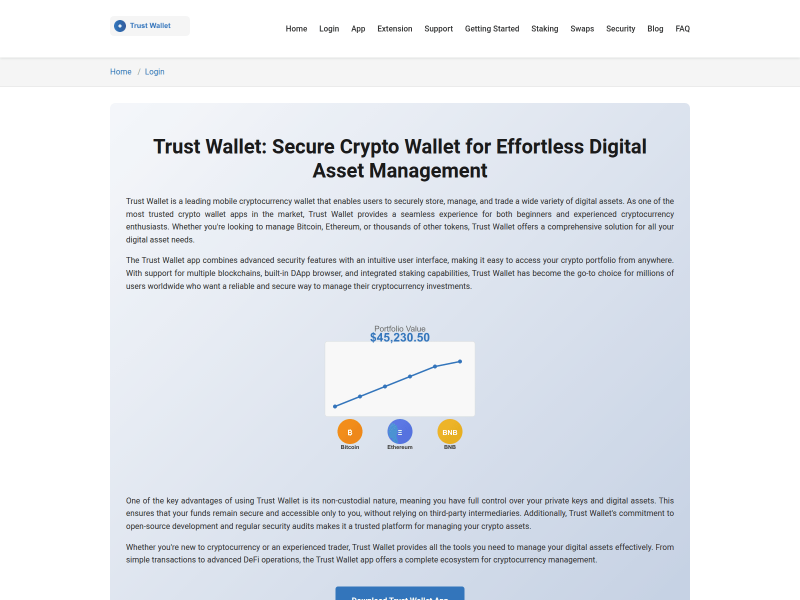 Screenshot of trustwallet-pc.to