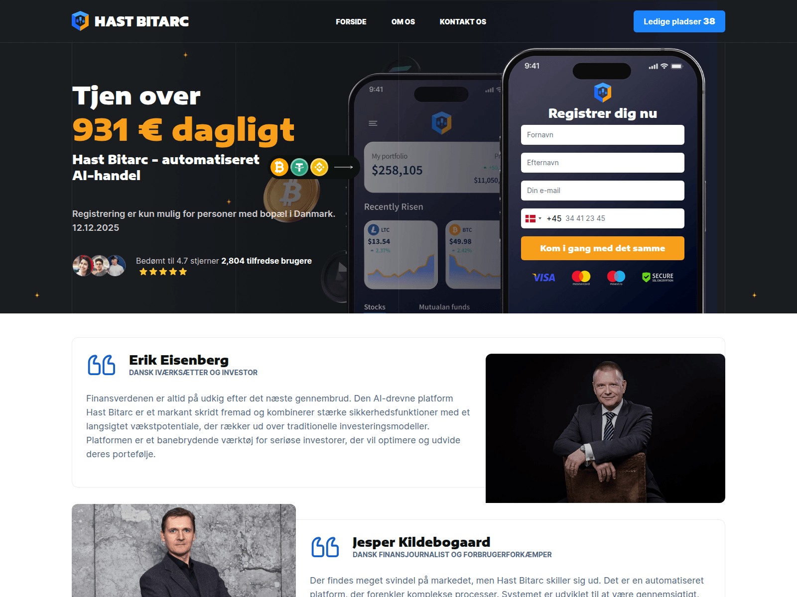 Screenshot of hast-bitarc.com