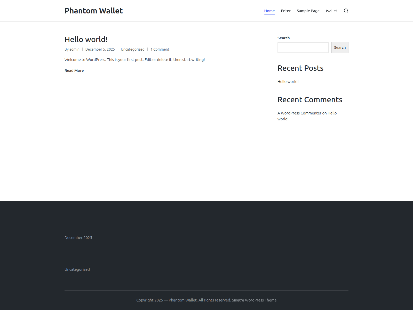 Screenshot of phantext.com