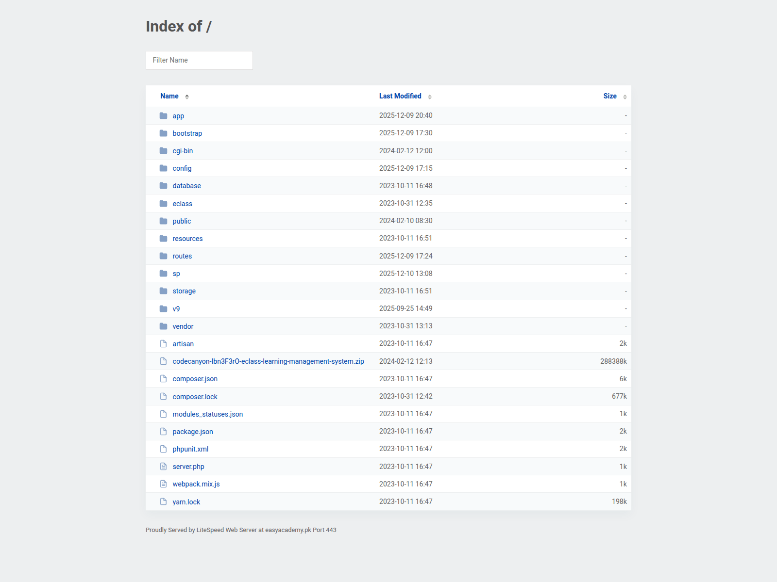 Screenshot of easyacademy.pk