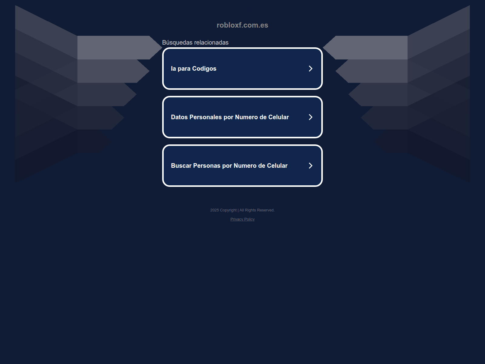 Screenshot of robloxf.com.es