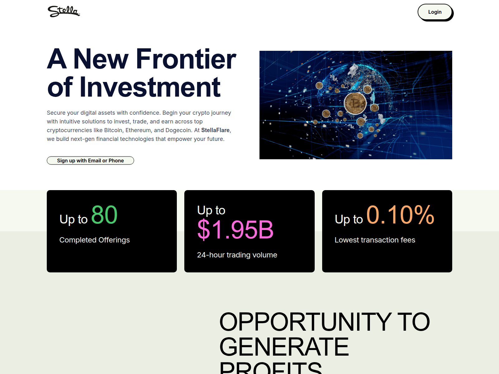Screenshot of stellaflare.org