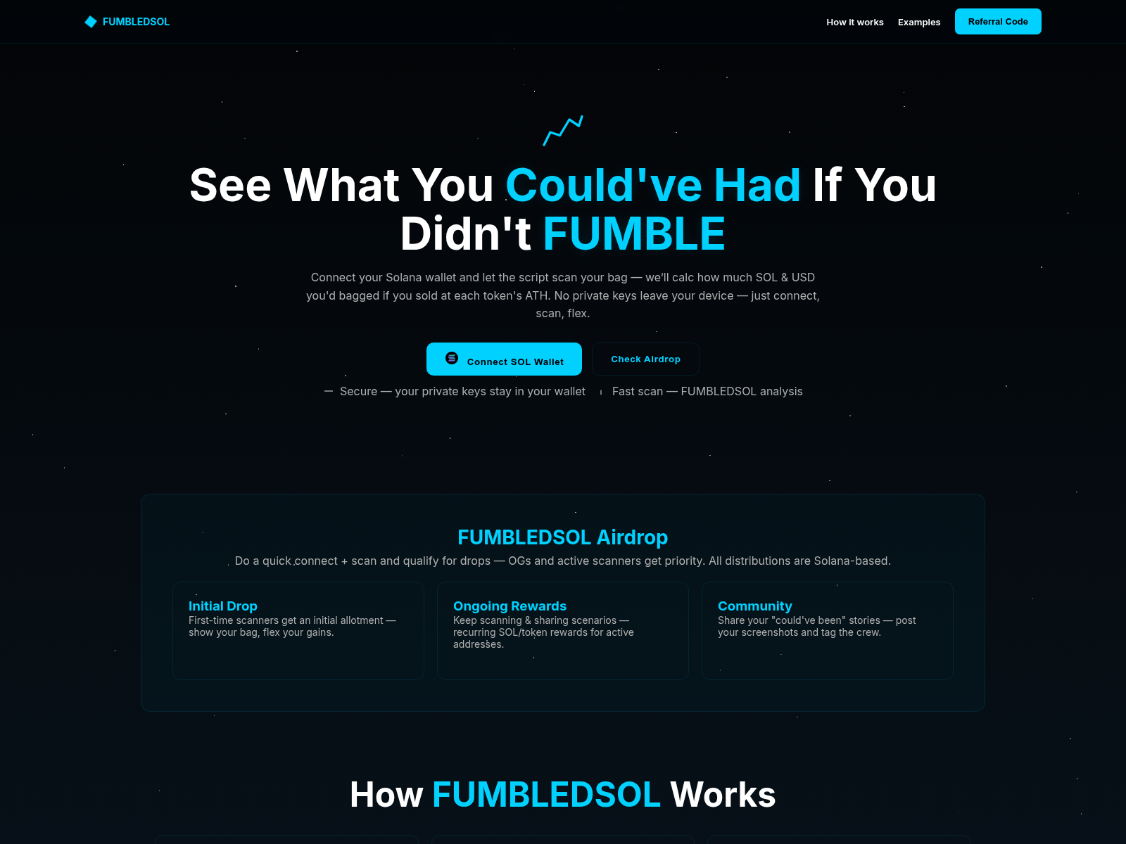 Screenshot of fumbledsol.xyz
