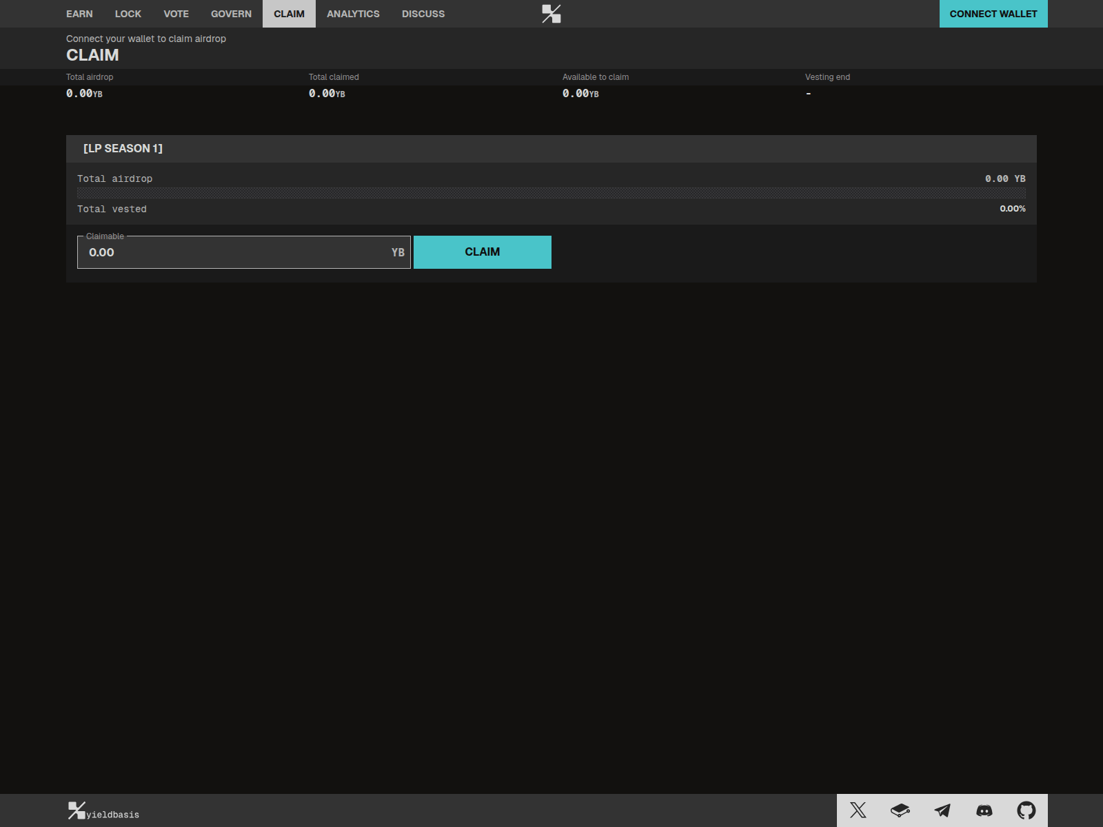 Screenshot of yieldblasis.com