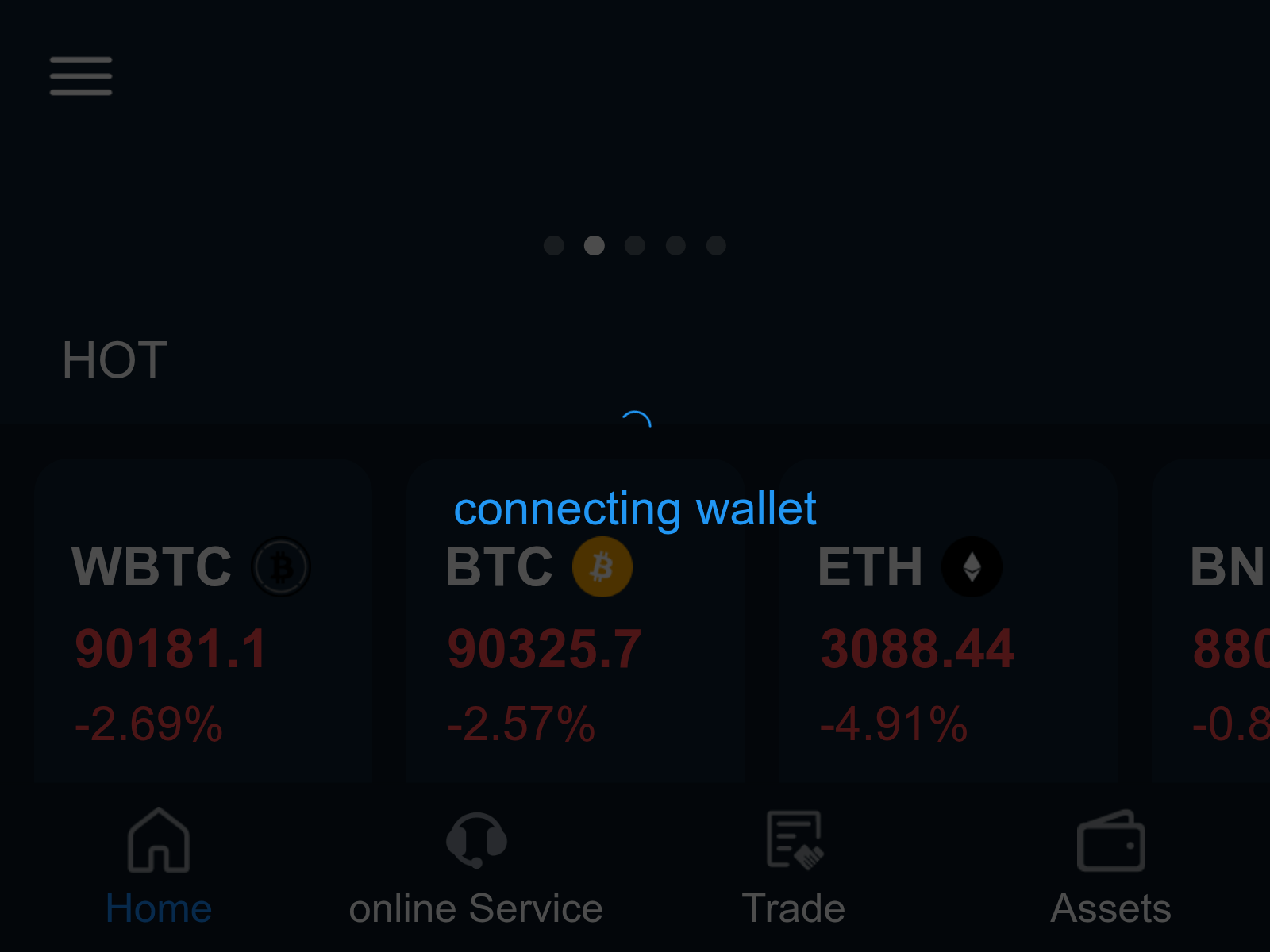 Screenshot of nodeweg.com