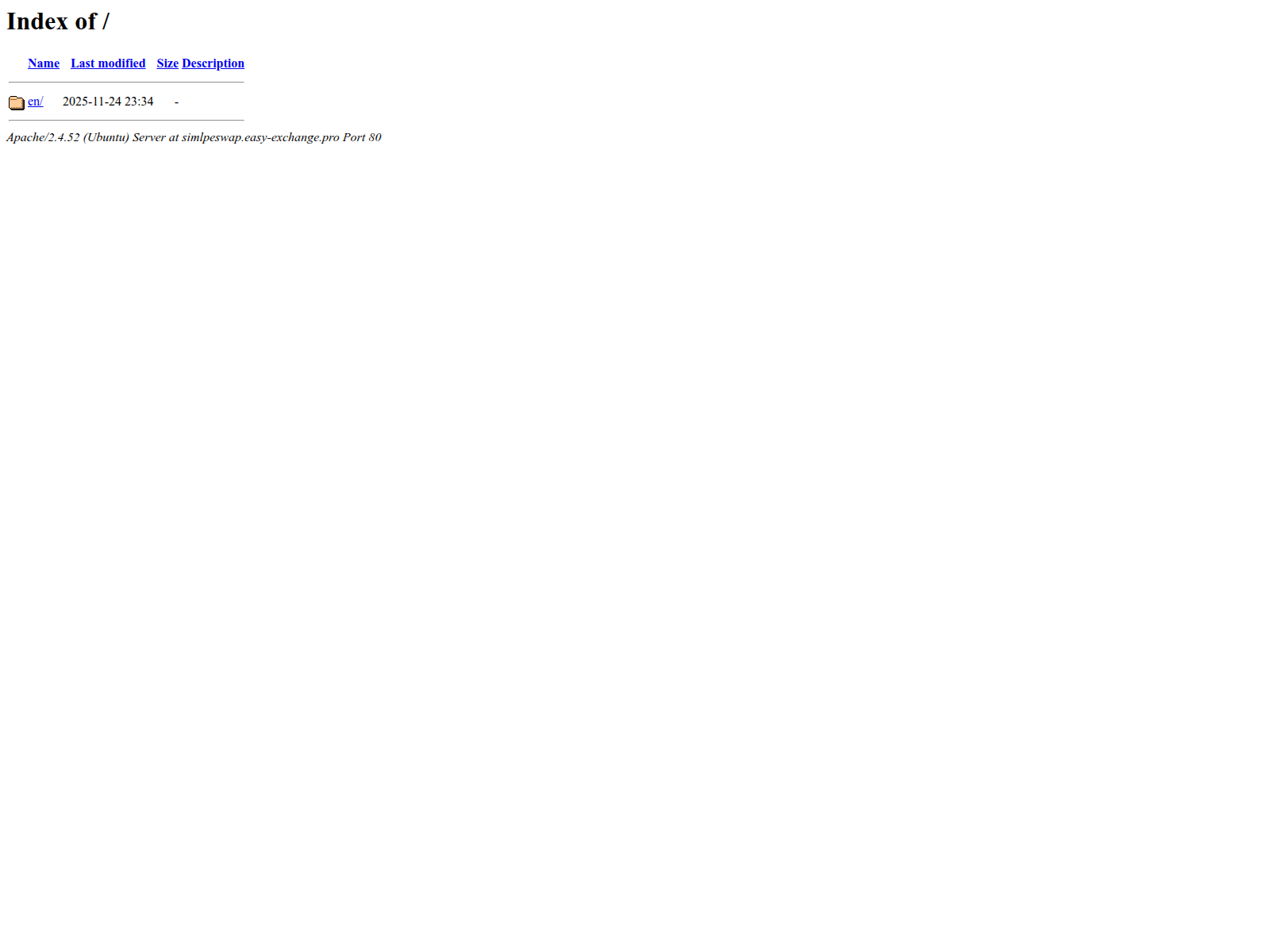 Screenshot of simlpeswap.easy-exchange.pro
