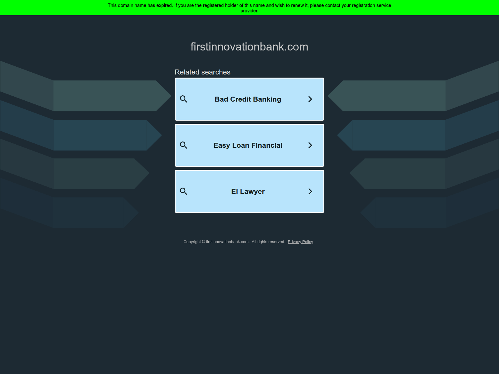 Screenshot of firstinnovationbank.com