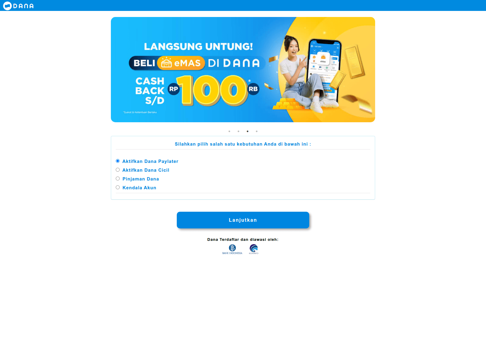 Screenshot of aktifkanpaylater.fxqu.my.id