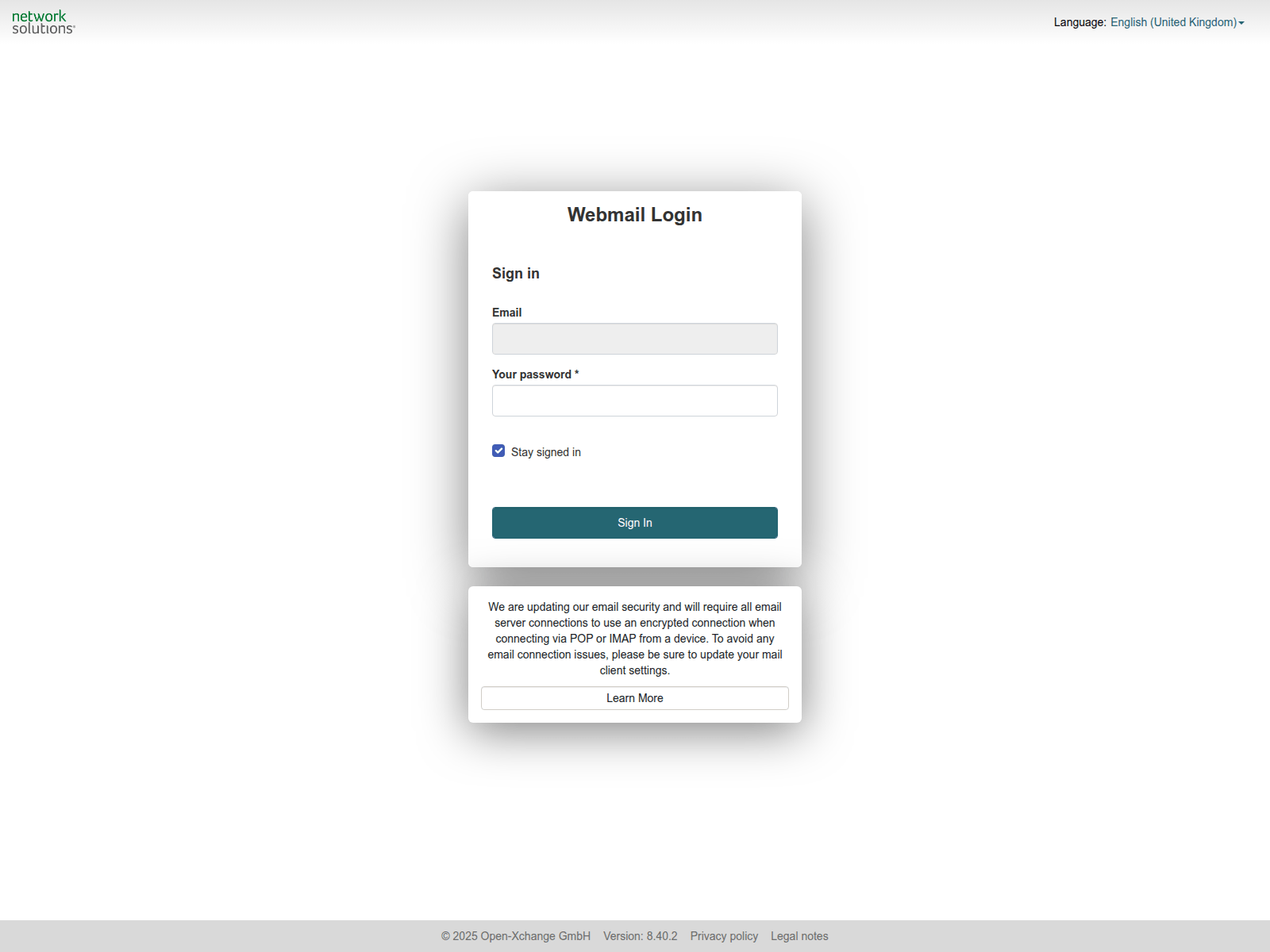 Screenshot of webmal-0xcs-nets0l.replit.app