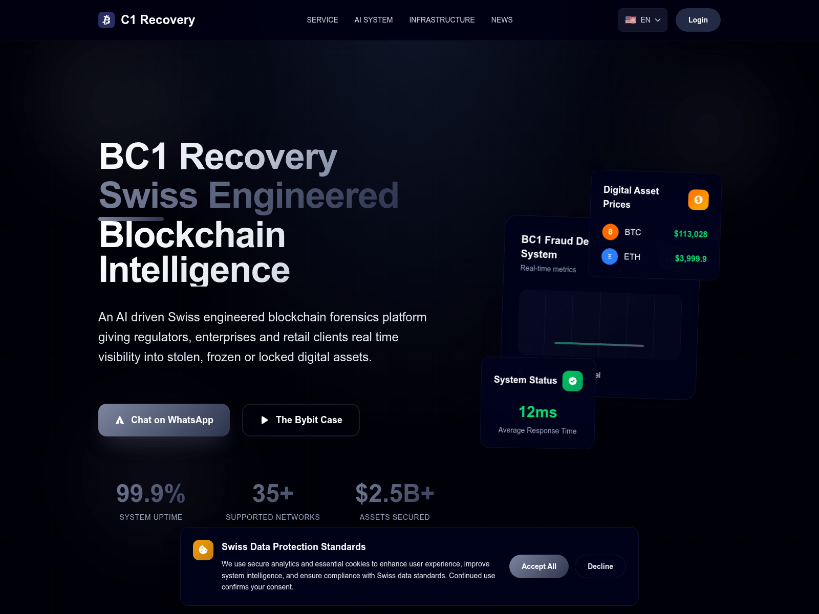 Screenshot of bc1recovery.com