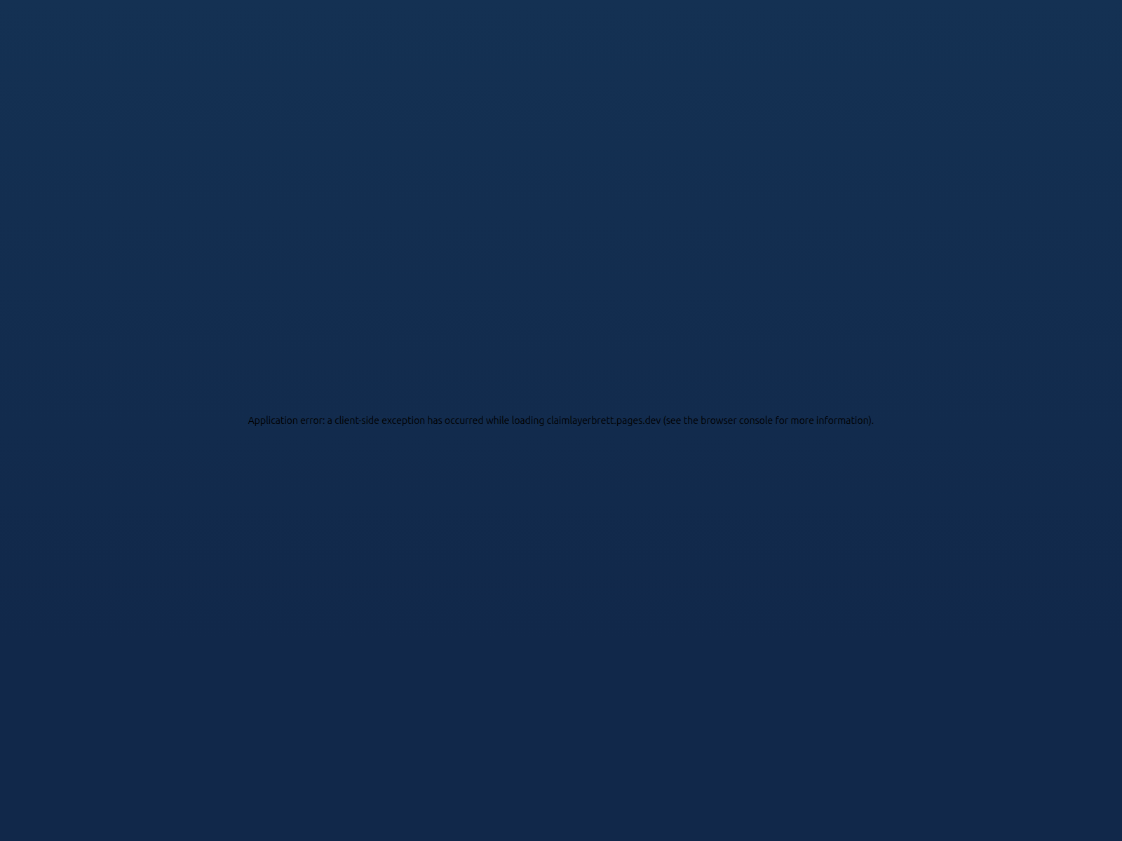 Screenshot of claimlayerbrett.pages.dev