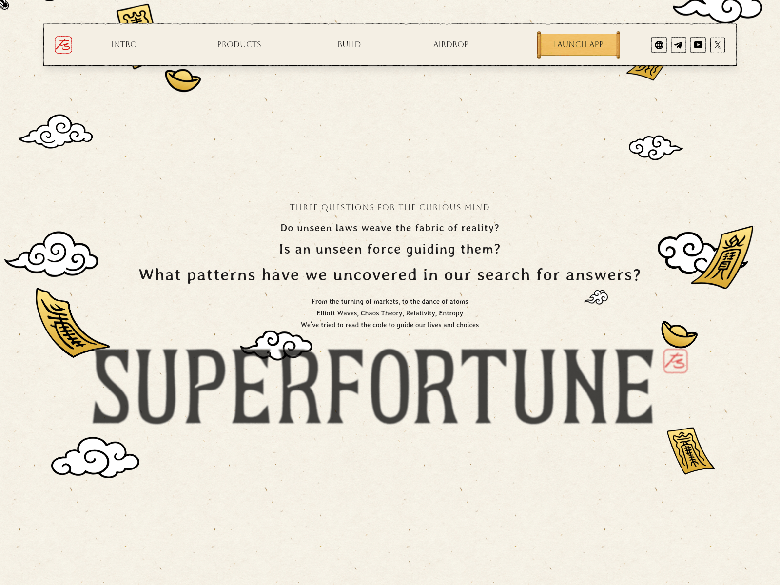 Screenshot of superfortune.ai