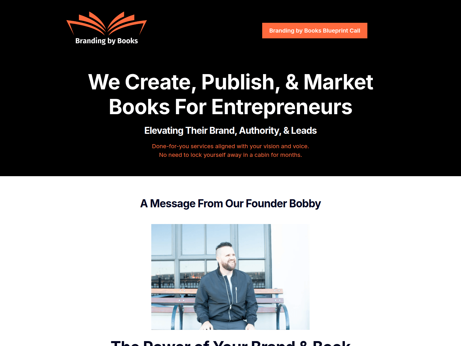 Screenshot of brandtobook3.com