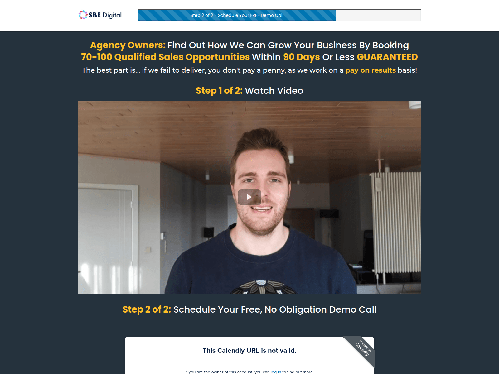 Screenshot of optimizejohnstonhub.com