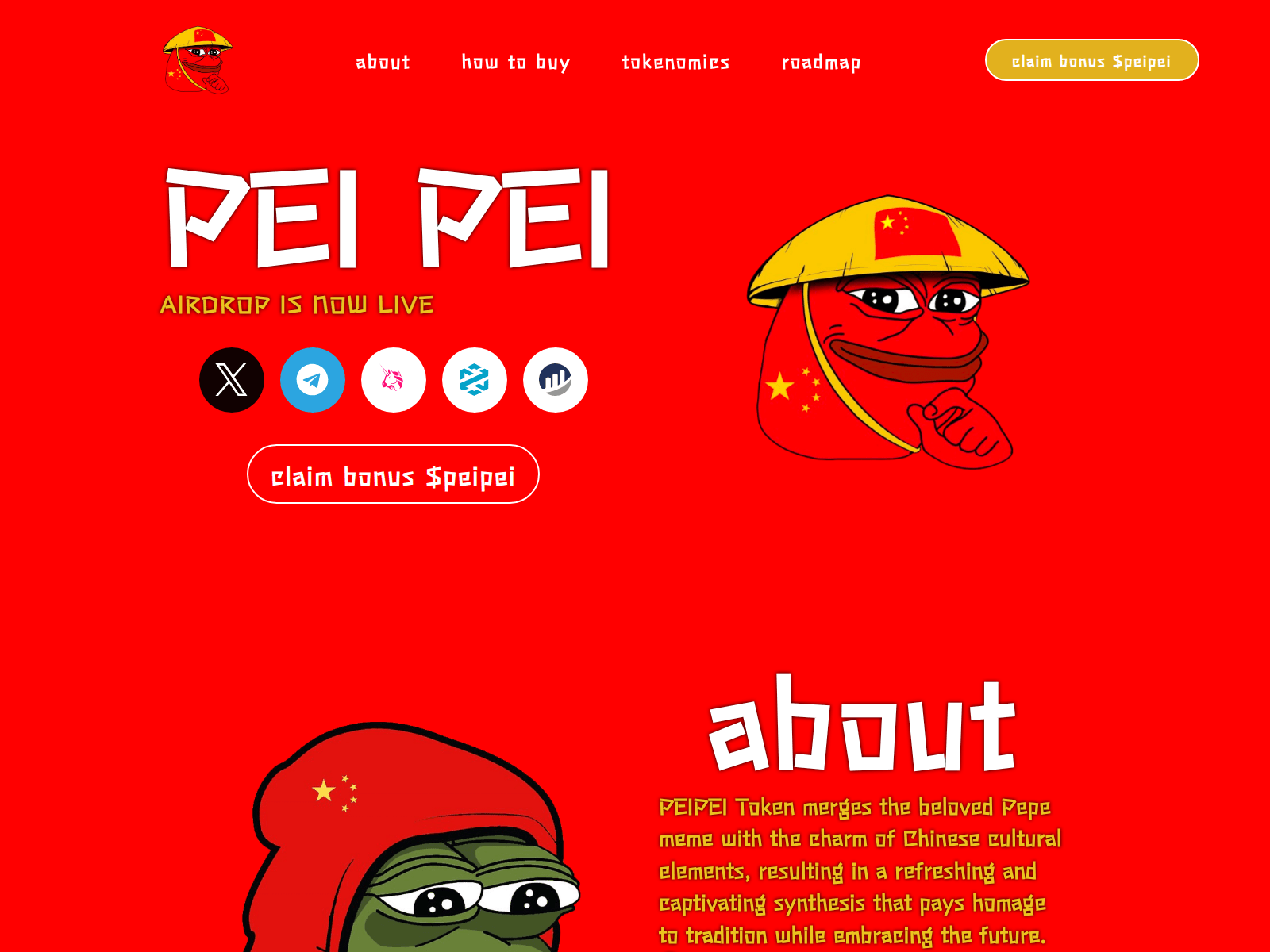 Screenshot of claim-peipei.pages.dev