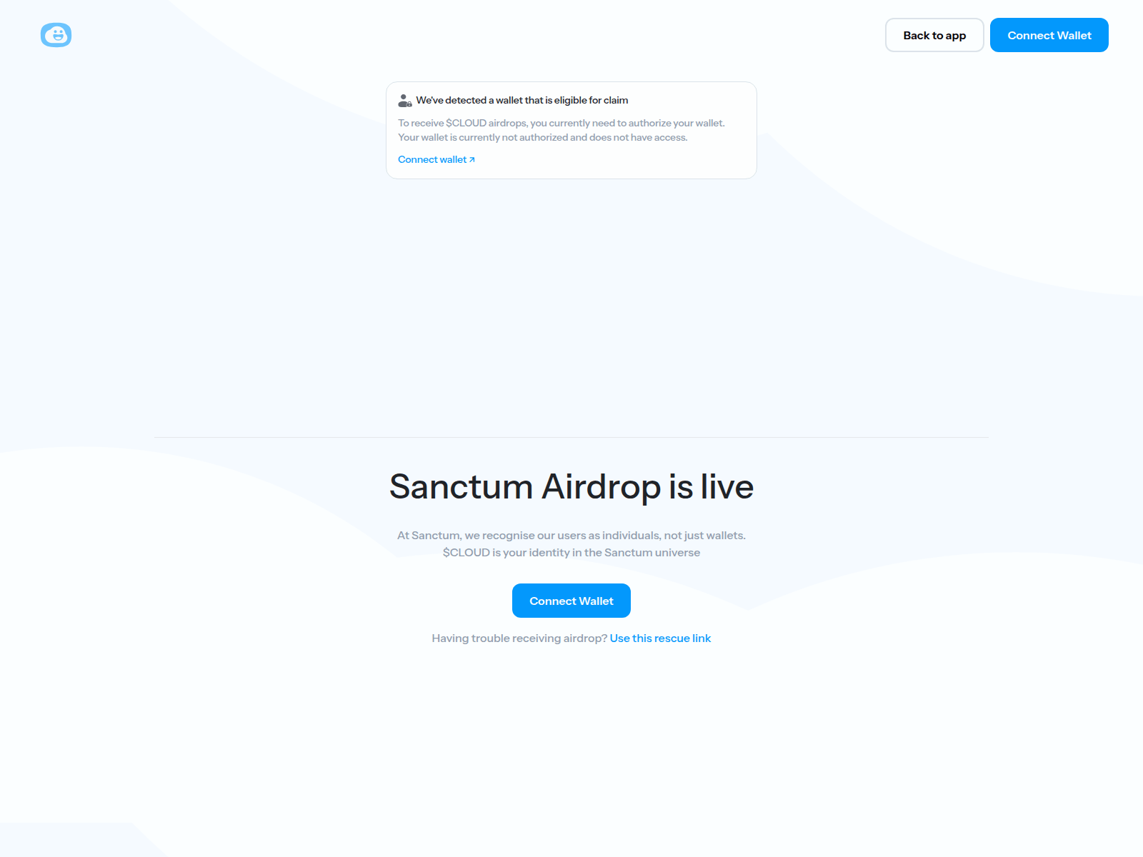 Screenshot of sanctummm.pages.dev
