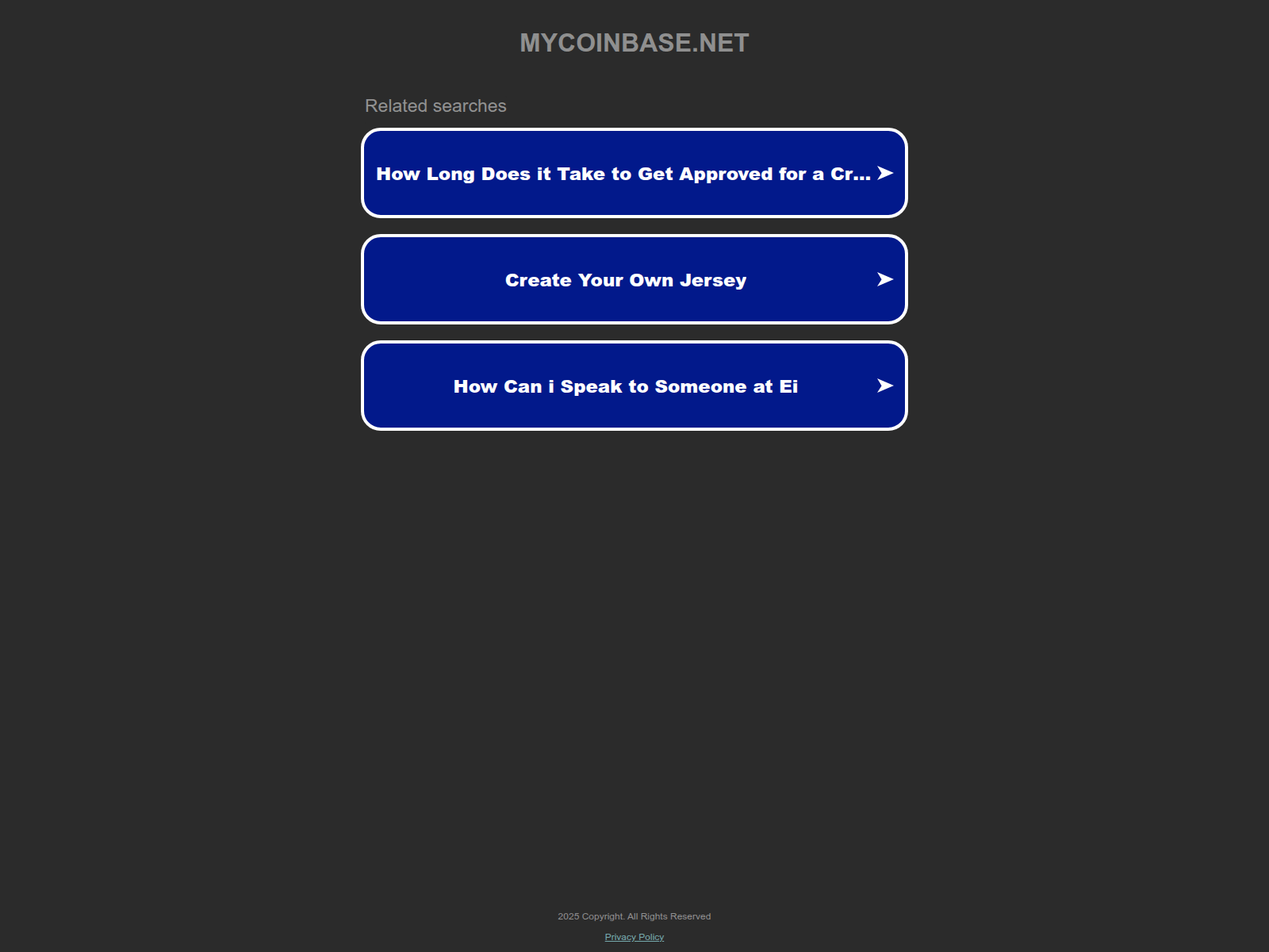 Screenshot of ww53.mycoinbase.net