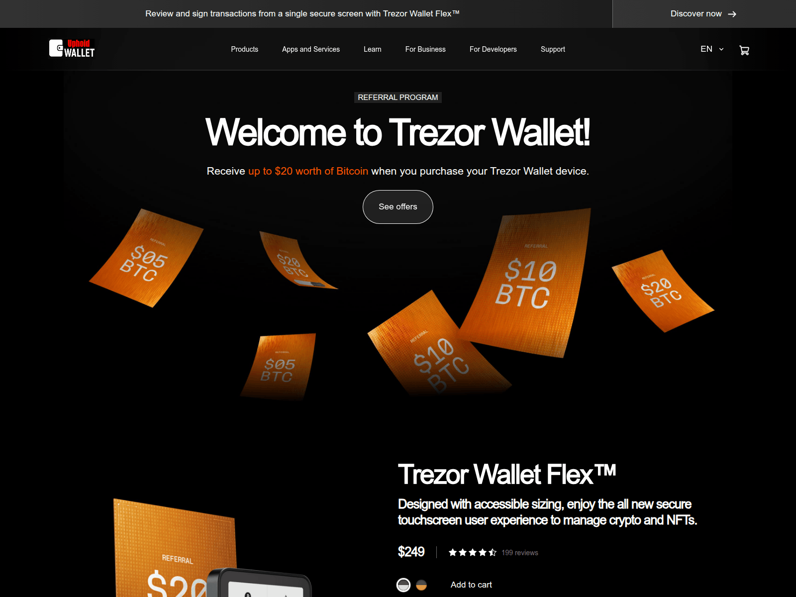 Screenshot of trezor-app-suite.co.com