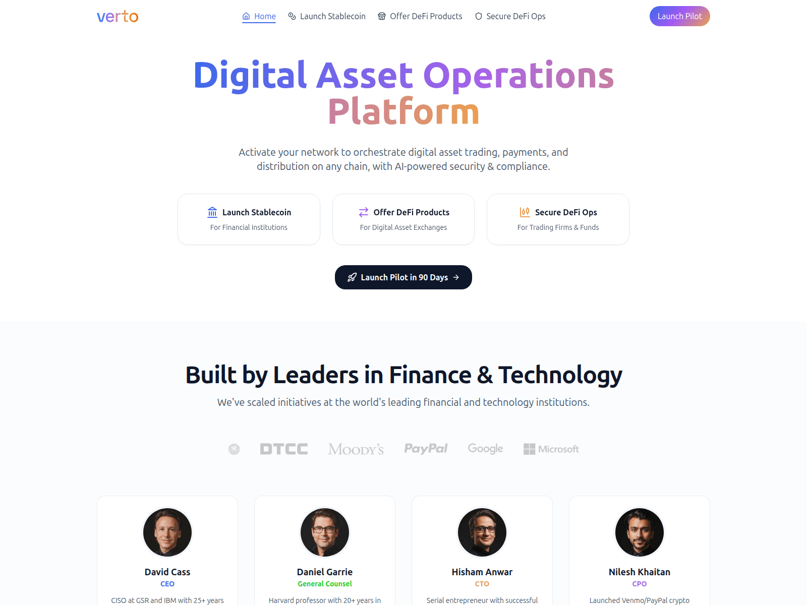 Forensic screenshot of vertoai.net