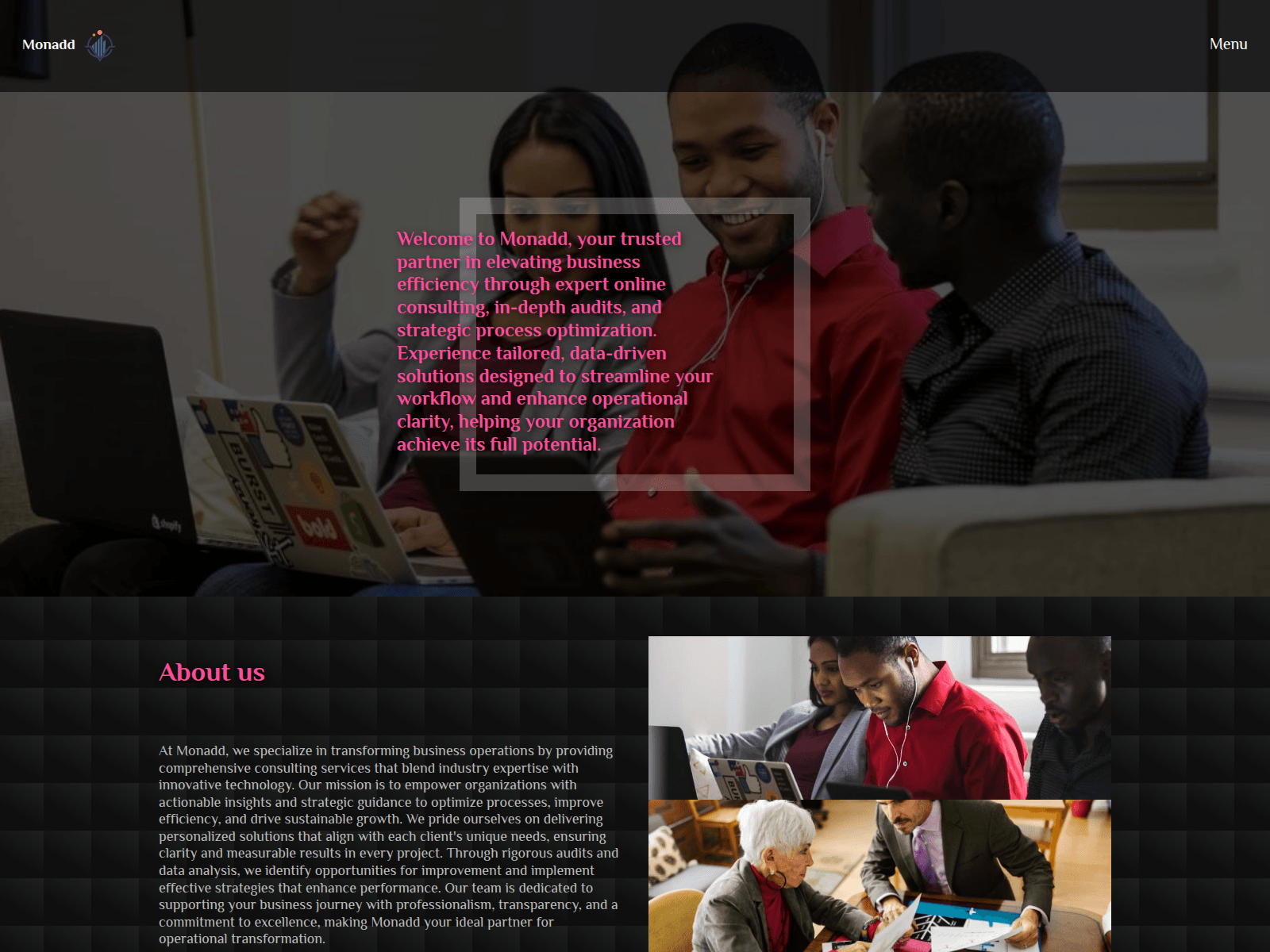 Screenshot of monadd.xyz