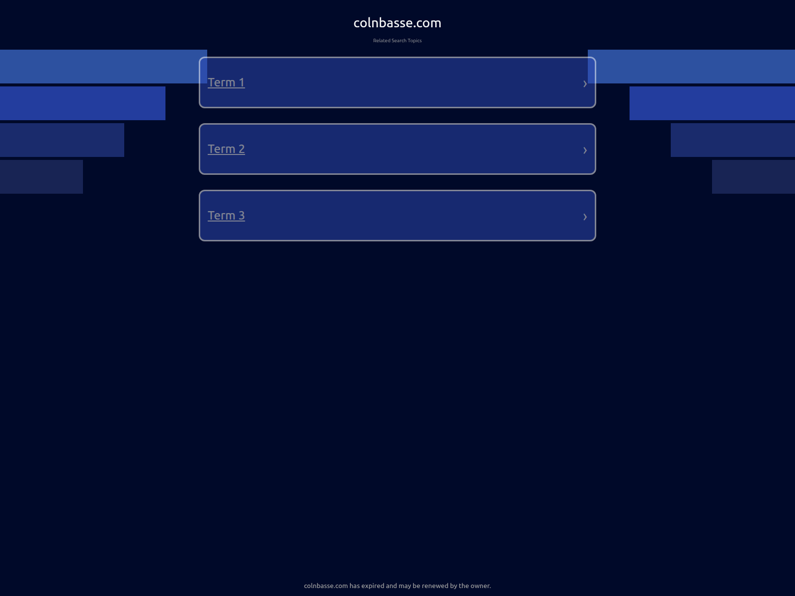 Screenshot of colnbasse.com