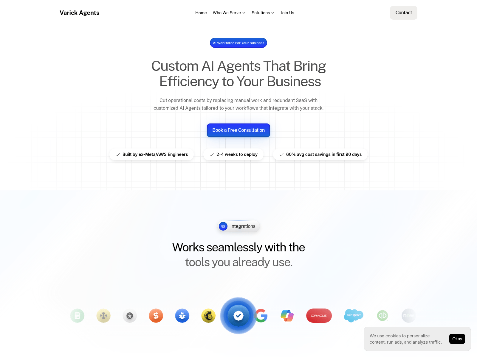 Screenshot of varickagentspro.co