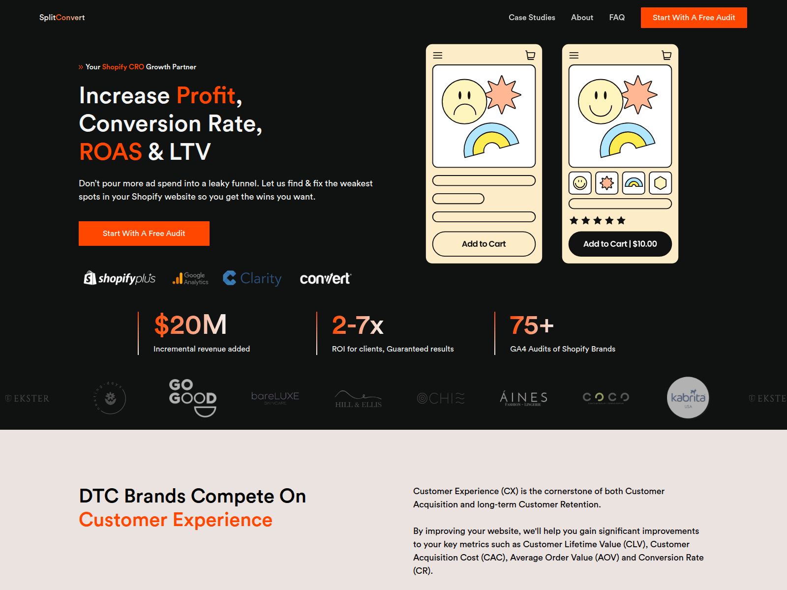 Screenshot of gowithsplitconvert.com