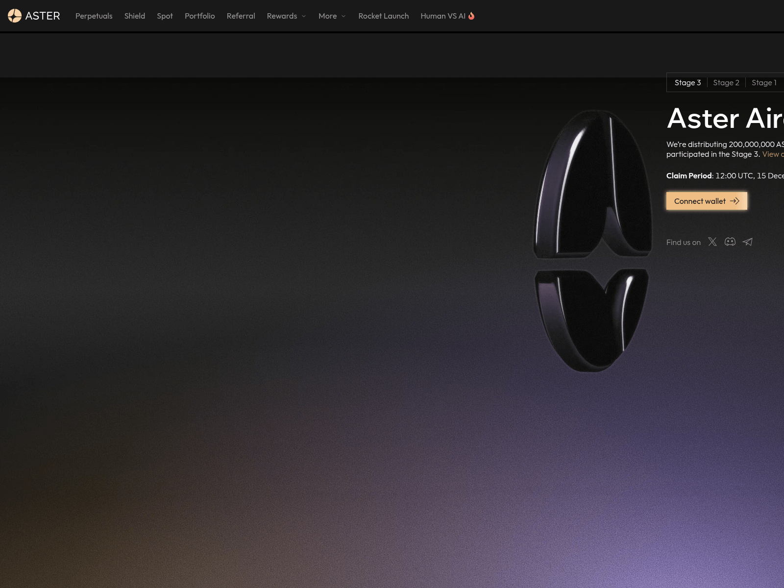 Screenshot of airdrop-asterdex.io