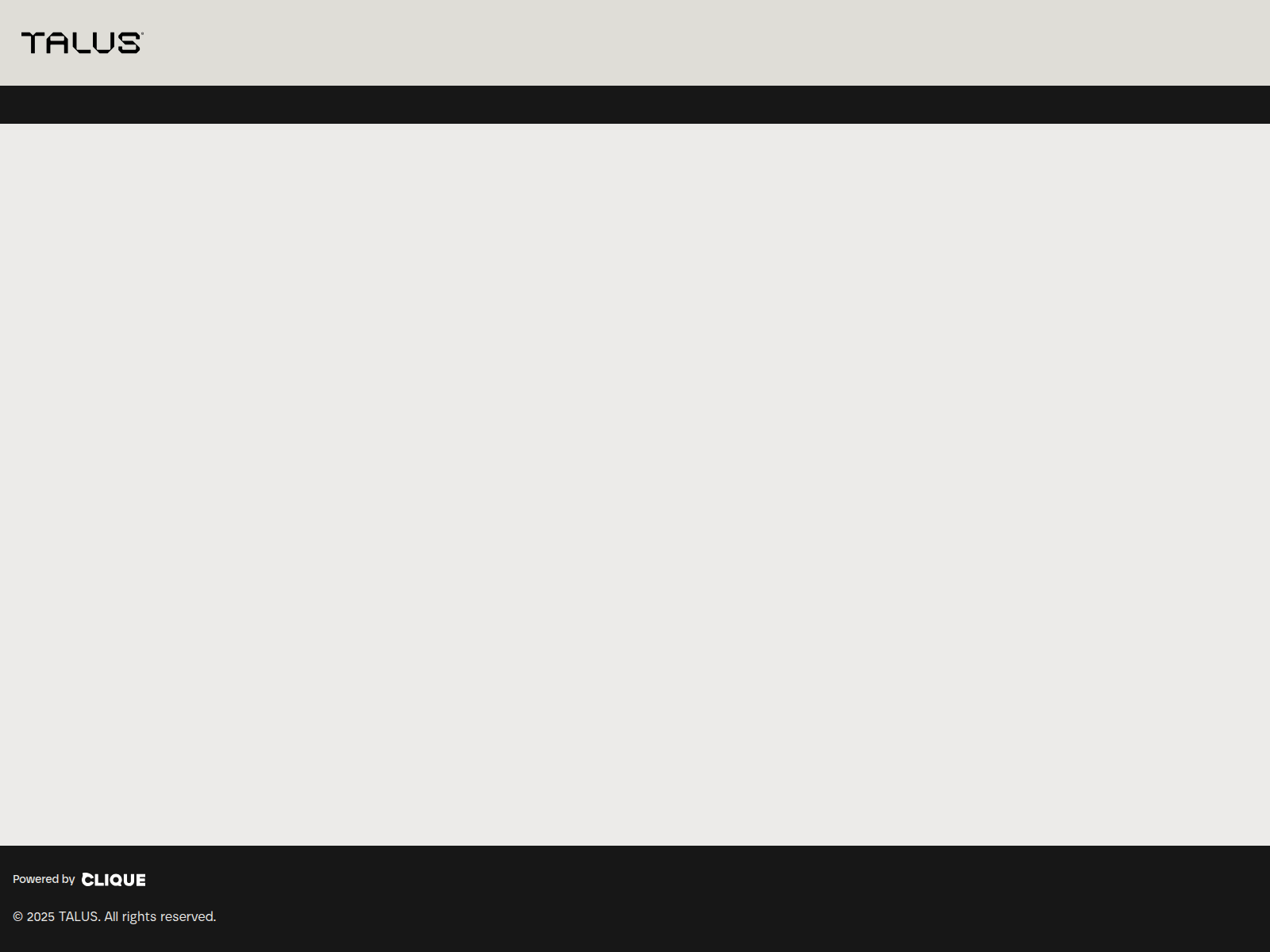 Screenshot of claim-talus.org