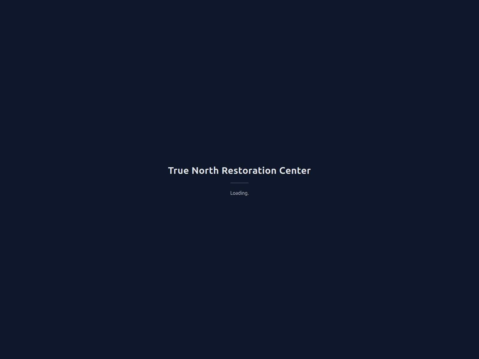Screenshot of truenorthrestorationcenter.org