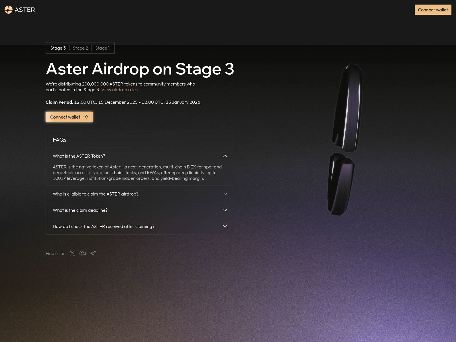 Screenshot of www.astesrdex.claims