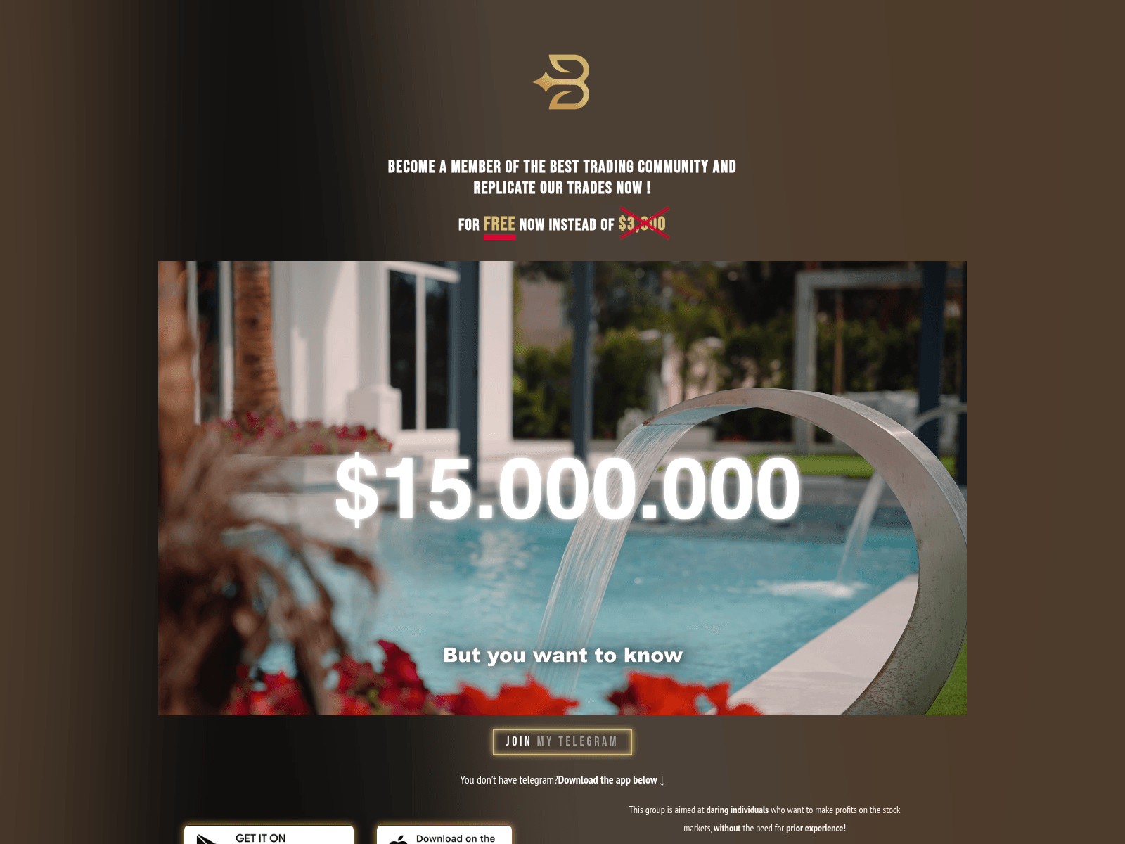 Screenshot of laurent-billionaire.com