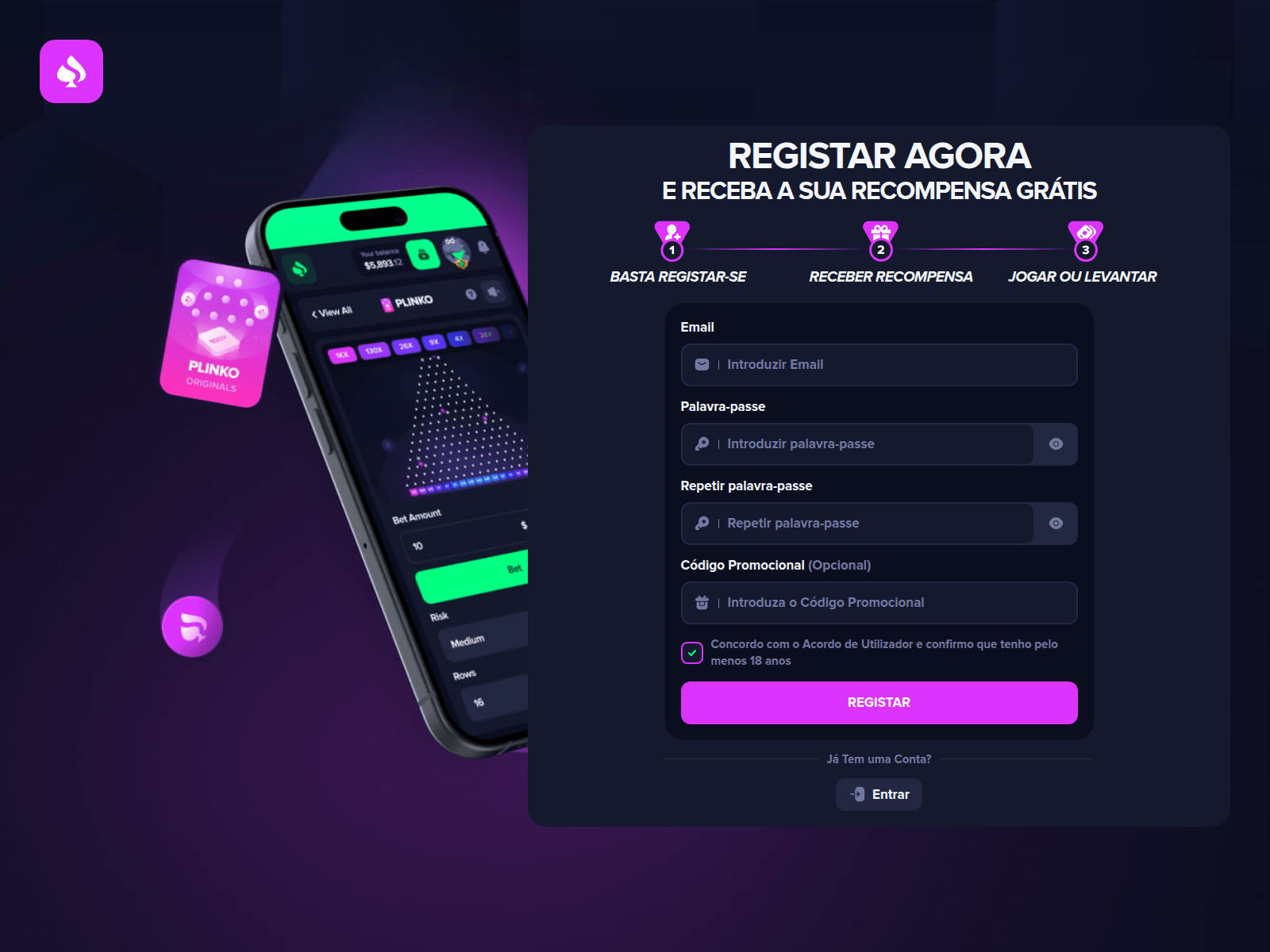 Screenshot of kasino77.bet