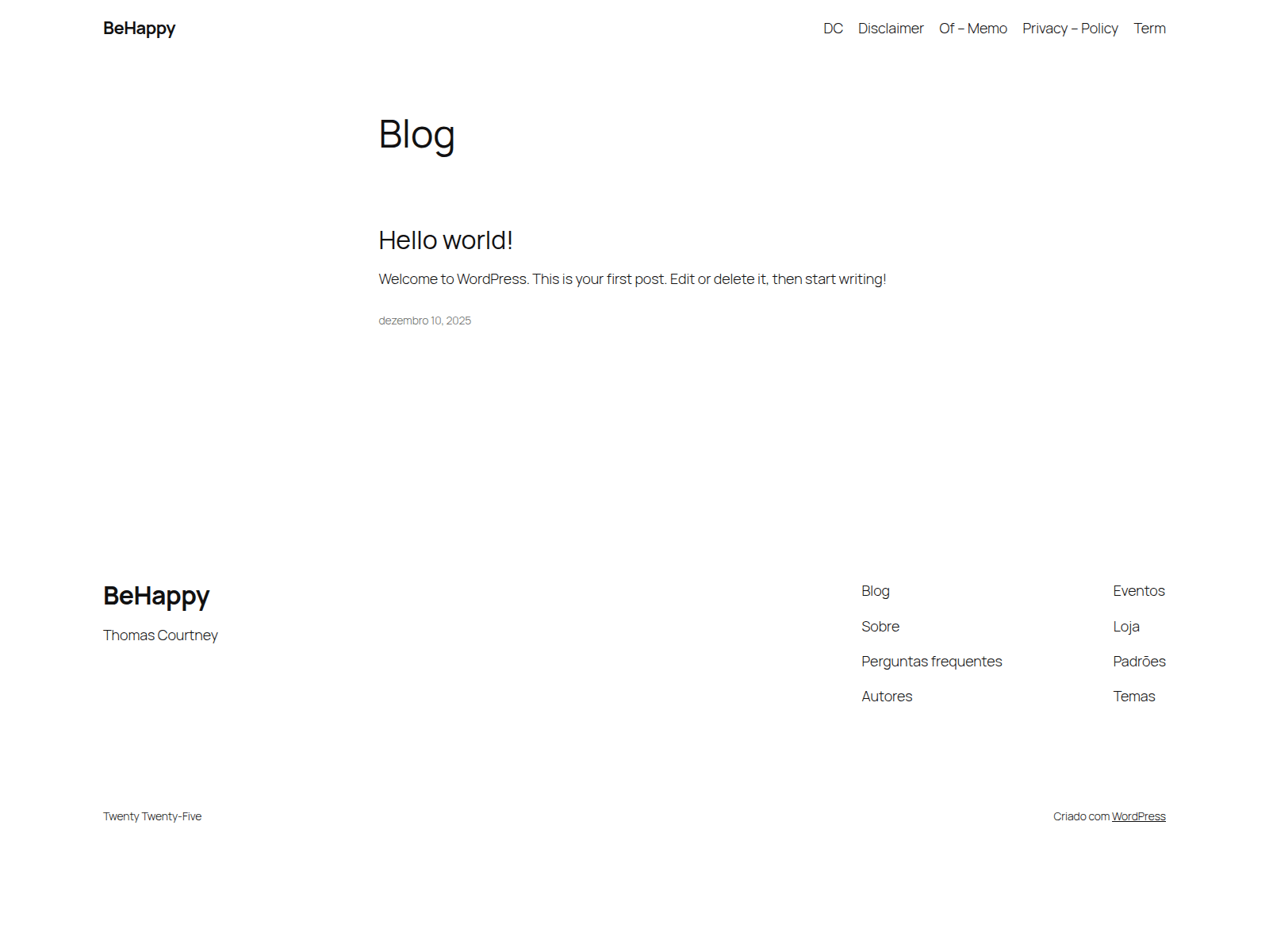 Screenshot of capod.site