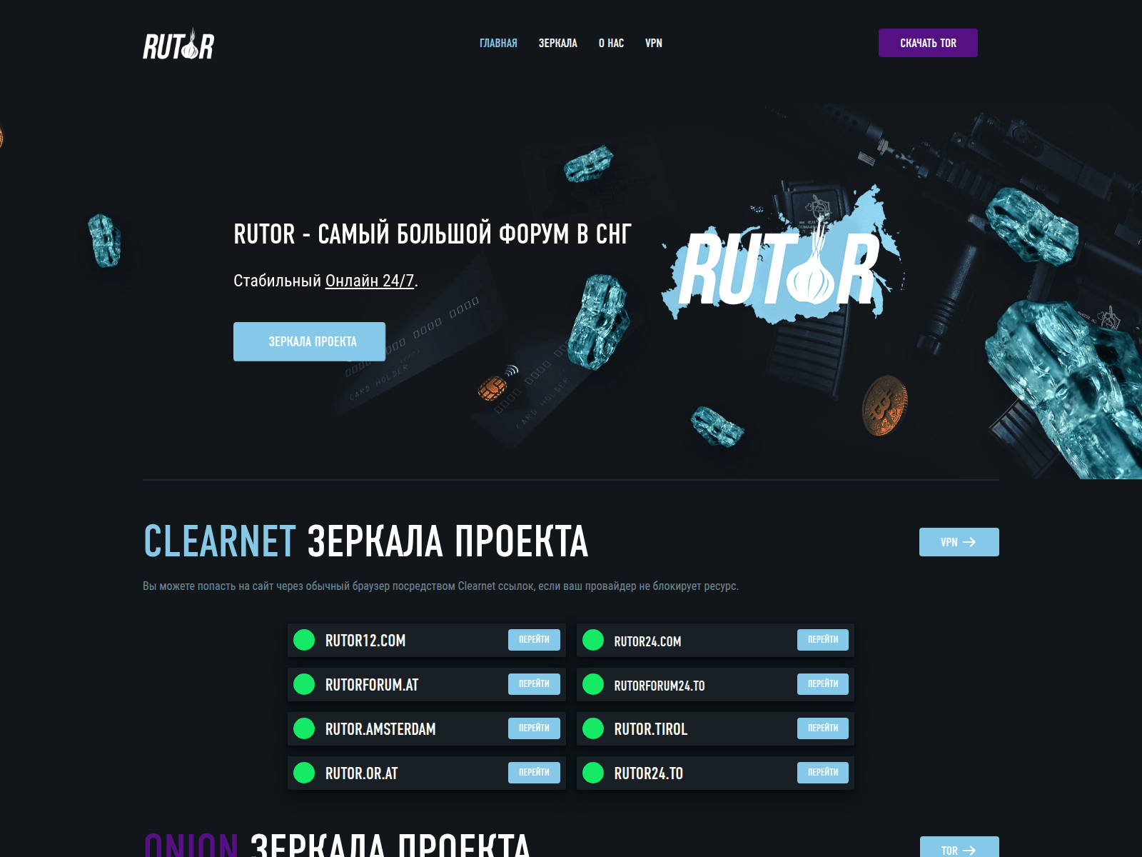 Screenshot of rutorforum24x7.to