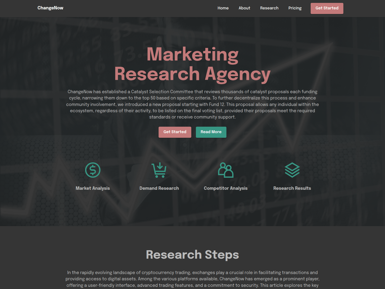 Forensic screenshot of app-changenow.github.io
