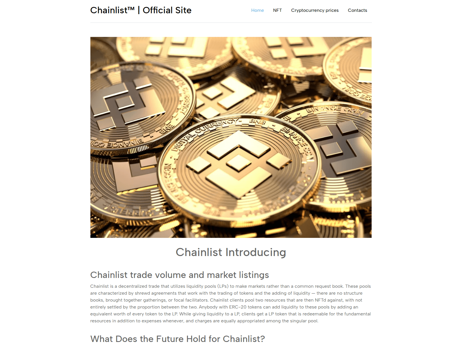 Forensic screenshot of chanlist.github.io