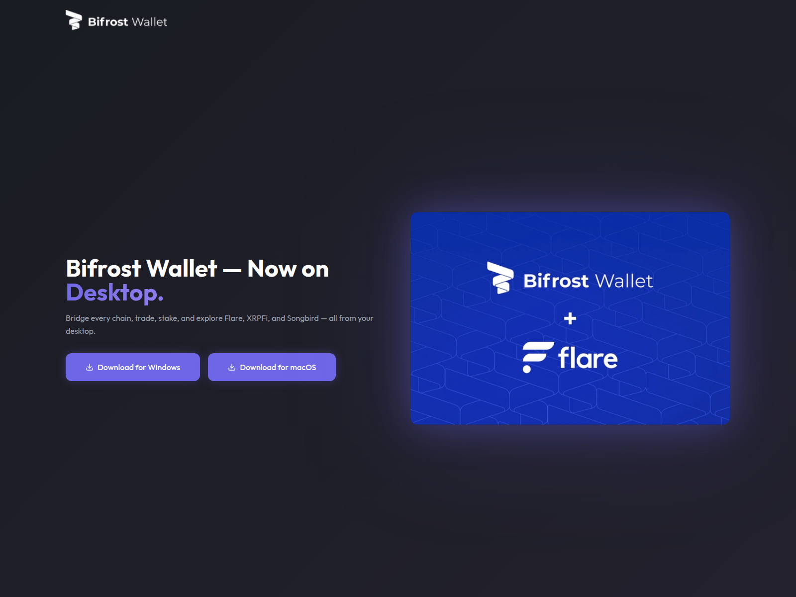Screenshot of bifrostdesktop.com