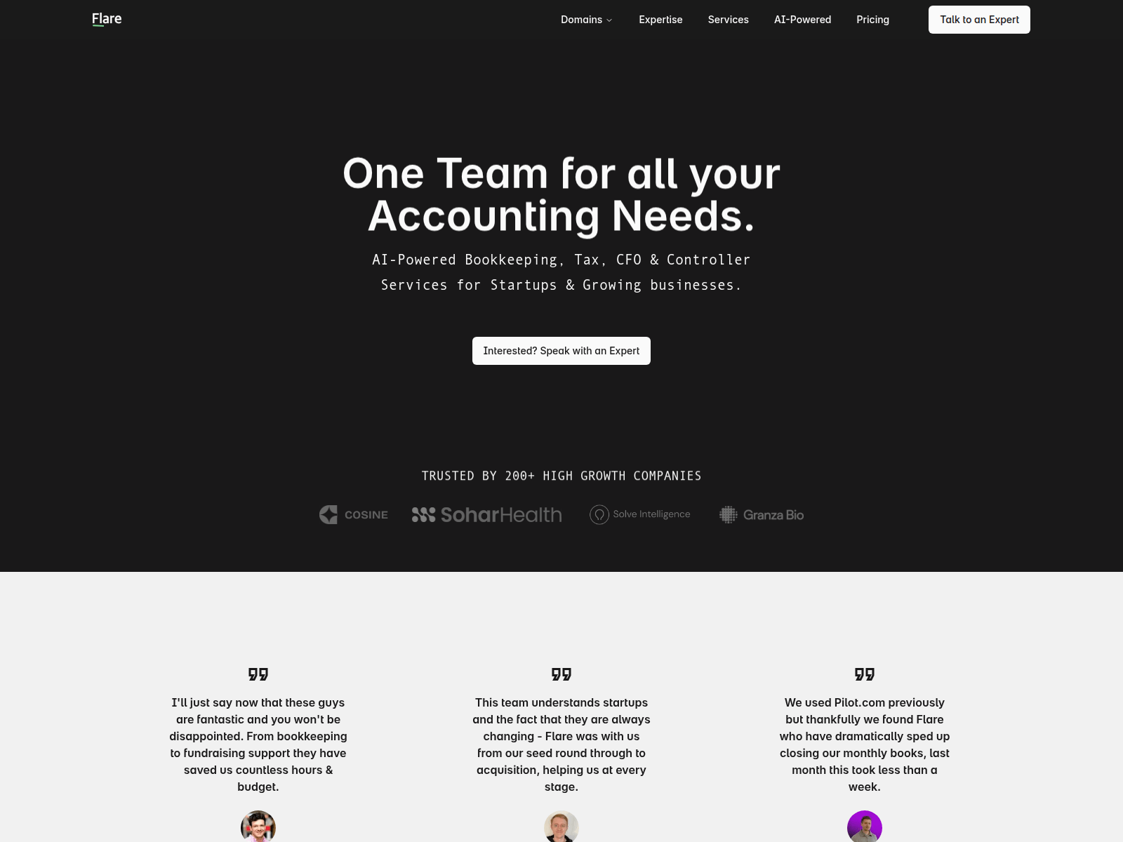 Screenshot of goflareaccount.com