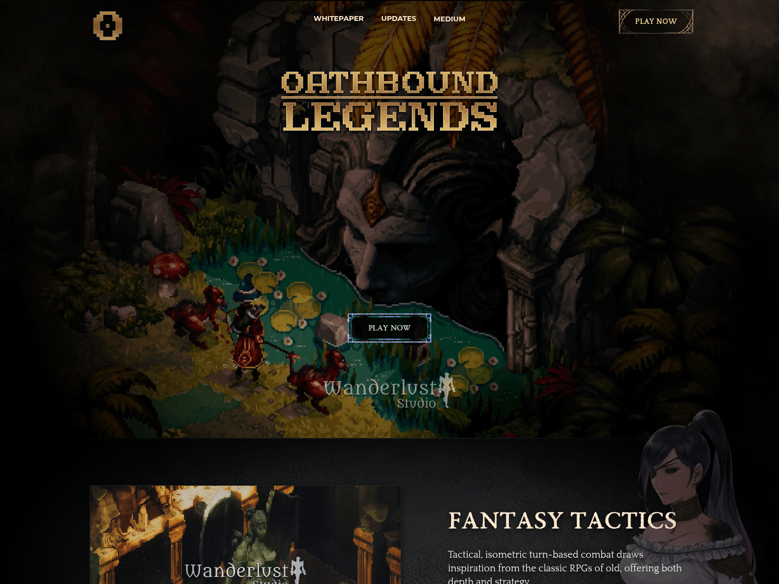 Screenshot of oathbound.app